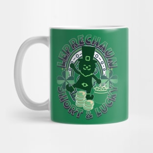 Funny Leprechauns - Short & Lucky - St. Patricks Parades Mug